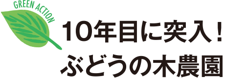 10年目に突入 ぶどうの木農園