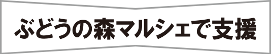 ぶどうの森マルシェで支援